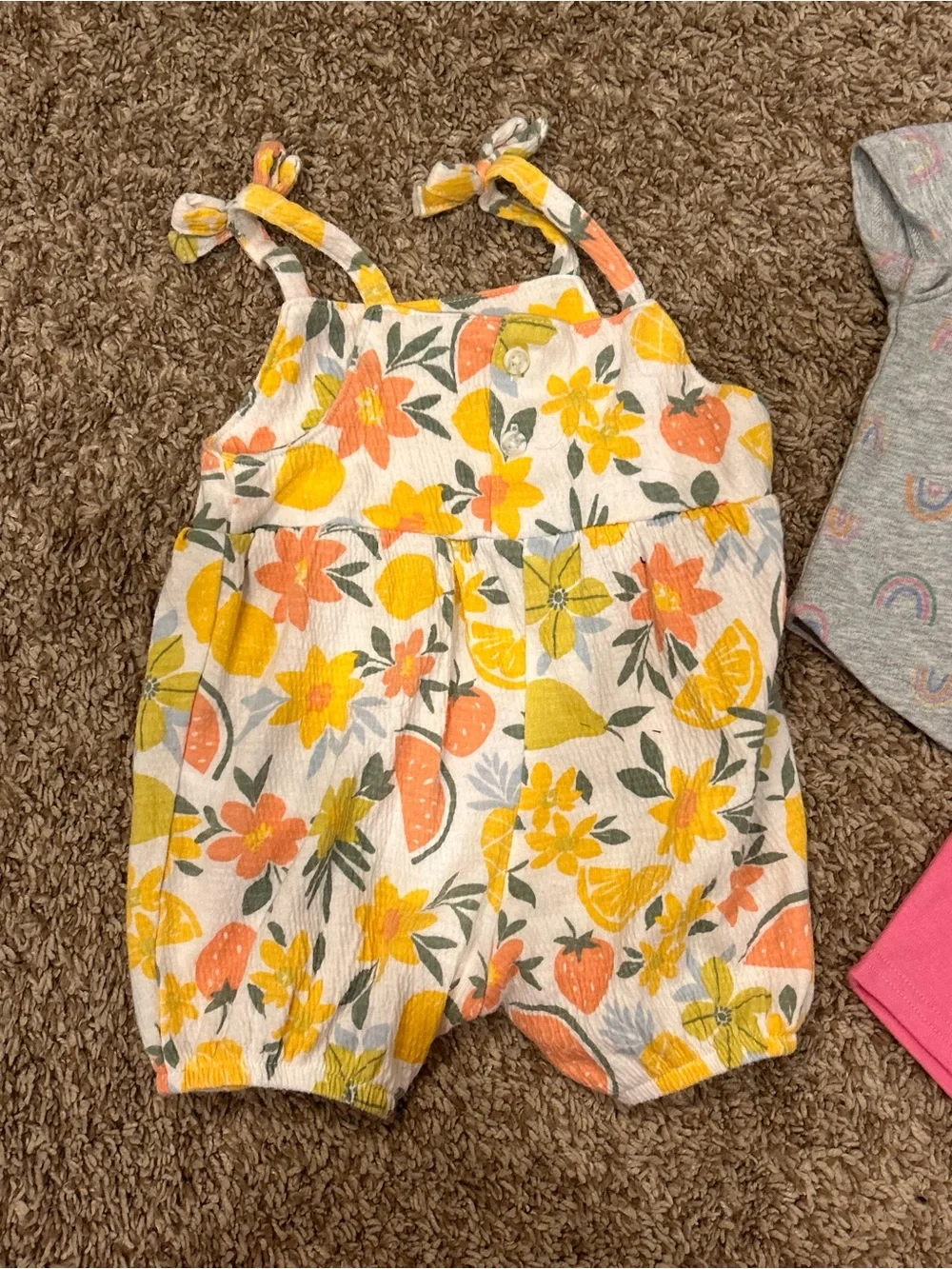 Girls summer lot of 6 clothes 0-3 months